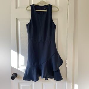 Petite Banana Republic navy cocktail dress
